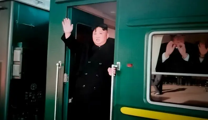 金正恩搭防彈火車專列2日抵達北京　預計參加3日天安門廣場大閱兵