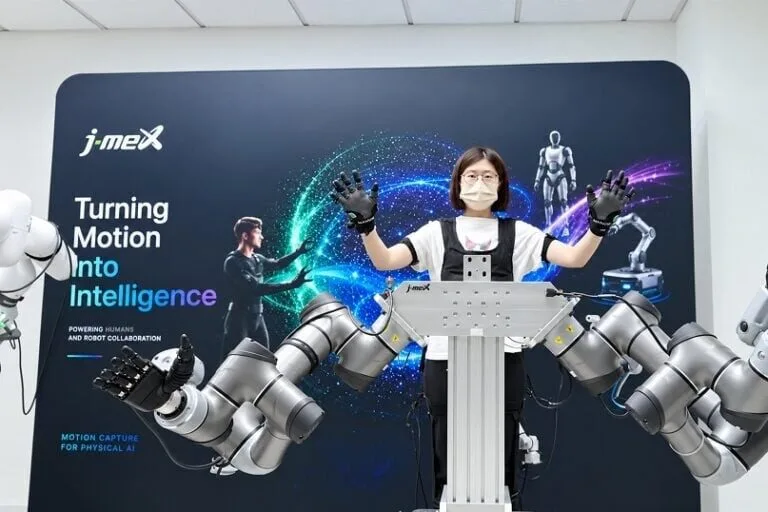 機器人背後的動作教練 晶翔機電以動作捕捉技術布局Physical AI